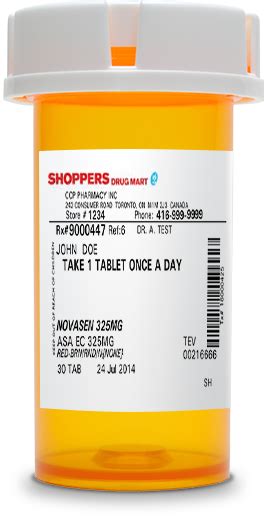 shoppers drug mart refill prescriptions.